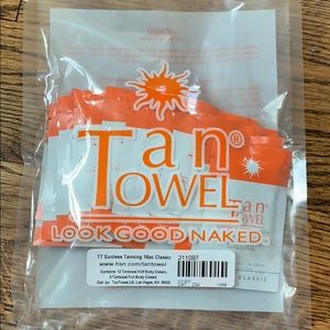 Tan towel brand new